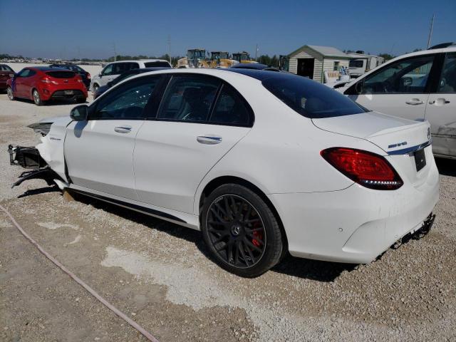 55SWF8HB2KU302986 - 2019 MERCEDES-BENZ C 63 AMG-S WHITE photo 2