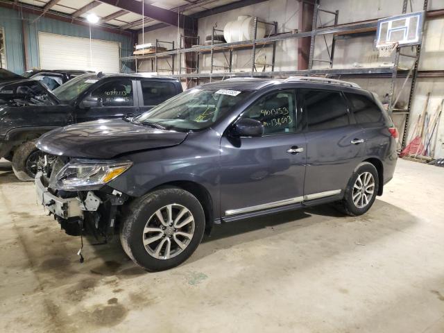 5N1AR2MM3EC634469 - 2014 NISSAN PATHFINDER S CHARCOAL photo 1