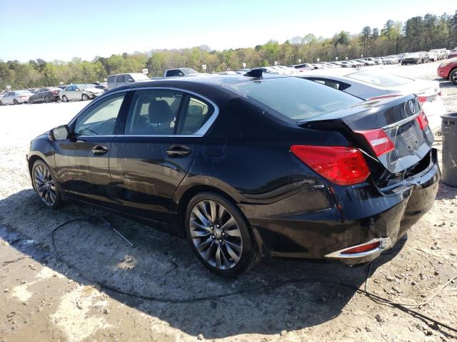 JH4KC1F94GC001090 - 2016 ACURA RLX ADVANCE BLACK photo 2