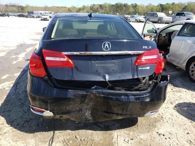JH4KC1F94GC001090 - 2016 ACURA RLX ADVANCE BLACK photo 6