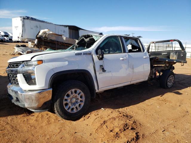 1GC1YNEY9NF344634 - 2022 CHEVROLET SILVERADO K2500 HEAVY DUTY LT WHITE photo 1