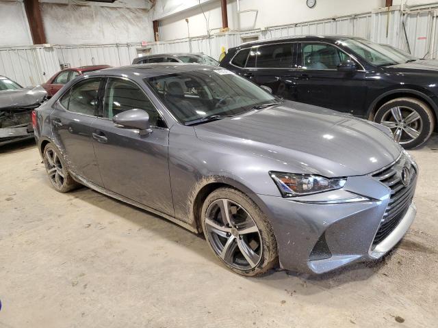 JTHC81D21J5027878 - 2018 LEXUS IS 300 GRAY photo 4