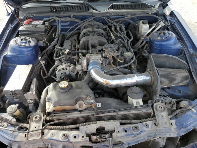 1ZVHT80N895118217 - 2009 FORD MUSTANG BLUE photo 11