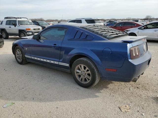 1ZVHT80N895118217 - 2009 FORD MUSTANG BLUE photo 2