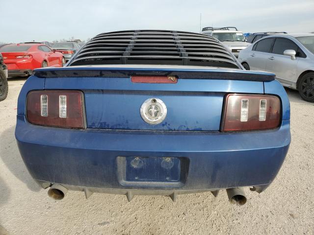 1ZVHT80N895118217 - 2009 FORD MUSTANG BLUE photo 6