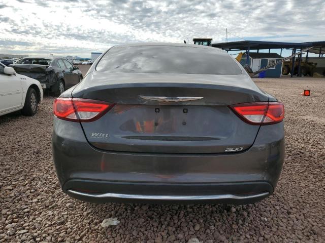 1C3CCCAB5FN657365 - 2015 CHRYSLER 200 LIMITED GRAY photo 6