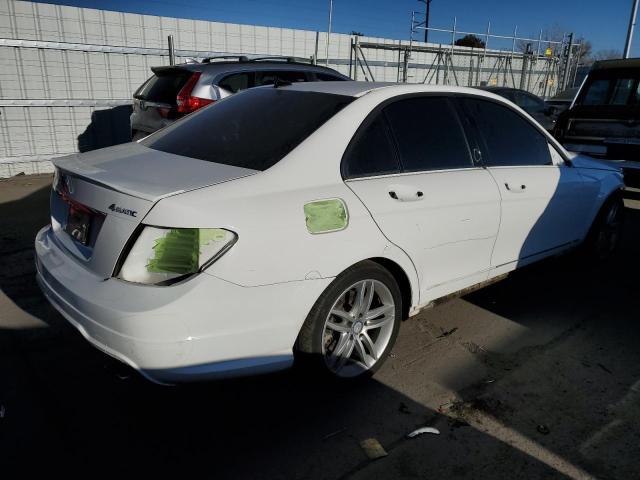 WDDGF8AB6ER310481 - 2014 MERCEDES-BENZ C 300 4MATIC WHITE photo 3