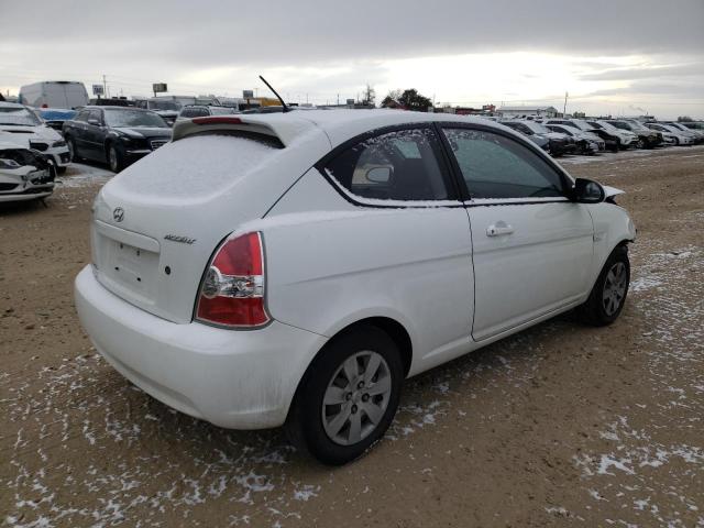 KMHCM36C18U094121 - 2008 HYUNDAI ACCENT GS WHITE photo 3