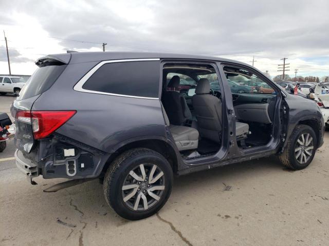 5FNYF6H50KB044556 - 2019 HONDA PILOT EXL GRAY photo 3