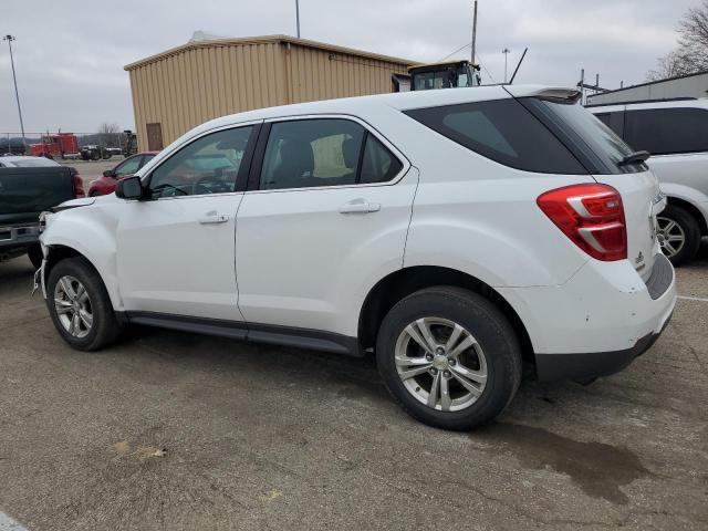 2GNALBEK7H1557111 - 2017 CHEVROLET EQUINOX LS WHITE photo 2