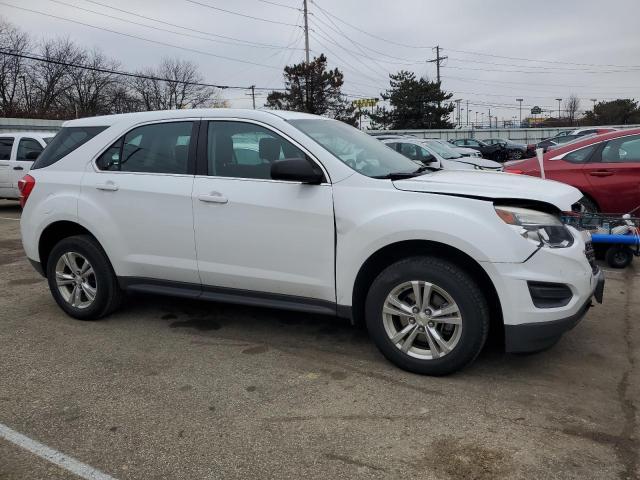 2GNALBEK7H1557111 - 2017 CHEVROLET EQUINOX LS WHITE photo 4