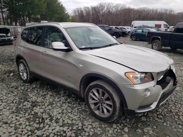 5UXWX9C58D0A25902 - 2013 BMW X3 XDRIVE28I SILVER photo 4