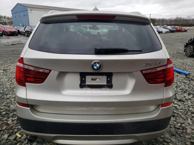 5UXWX9C58D0A25902 - 2013 BMW X3 XDRIVE28I SILVER photo 6