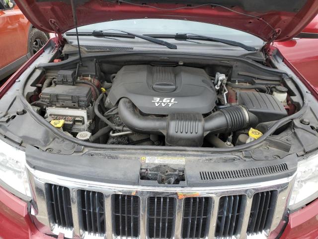 1C4RJFAG2CC149323 - 2012 JEEP GRAND CHER LAREDO RED photo 12