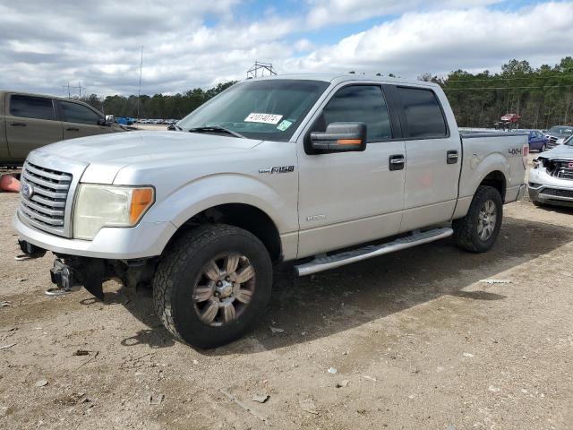 1FTFW1ET4BFA69601 - 2011 FORD F150 SUPERCREW SILVER photo 1