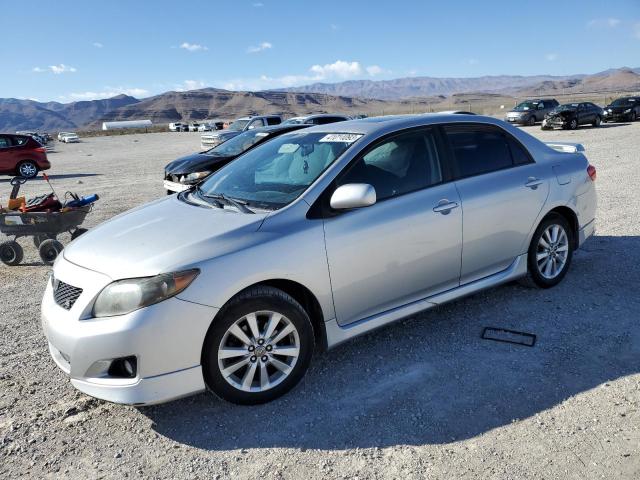 1NXBU4EEXAZ224794 - 2010 TOYOTA COROLLA BASE SILVER photo 1