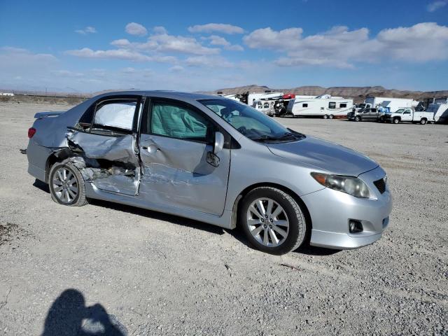 1NXBU4EEXAZ224794 - 2010 TOYOTA COROLLA BASE SILVER photo 4