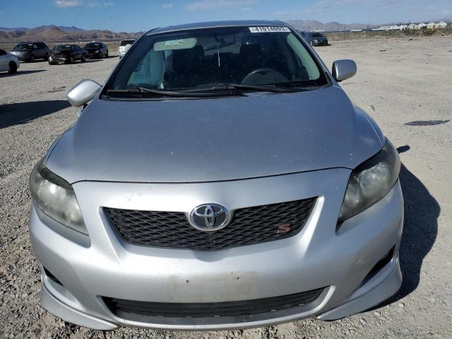 1NXBU4EEXAZ224794 - 2010 TOYOTA COROLLA BASE SILVER photo 5