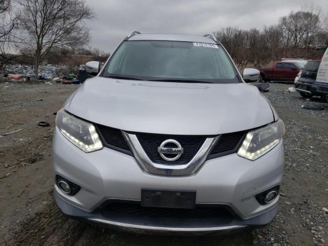 KNMAT2MV8GP667669 - 2016 NISSAN ROGUE S SILVER photo 5