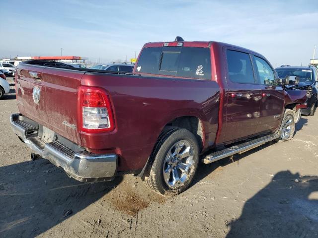 1C6SRFFT3LN153599 - 2020 RAM 1500 BIG HORN/LONE STAR MAROON photo 3