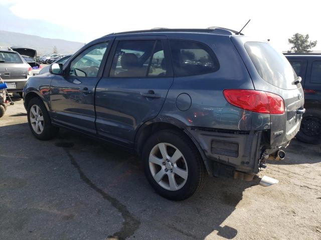 5NMSH13E07H026266 - 2007 HYUNDAI SANTA FE SE BLUE photo 2