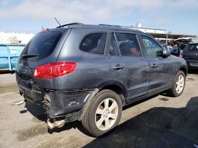 5NMSH13E07H026266 - 2007 HYUNDAI SANTA FE SE BLUE photo 3