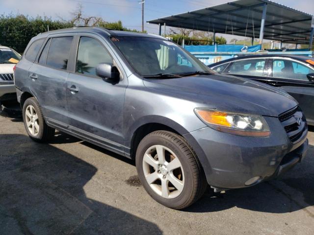 5NMSH13E07H026266 - 2007 HYUNDAI SANTA FE SE BLUE photo 4