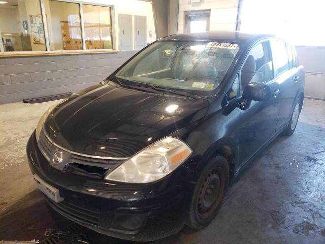 3N1BC13E68L356421 - 2008 NISSAN VERSA S Սև լուսանկար 2