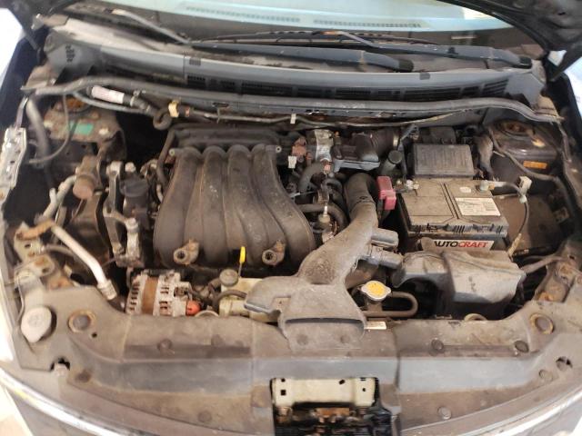 3N1BC13E68L356421 - 2008 NISSAN VERSA S Սև լուսանկար 9