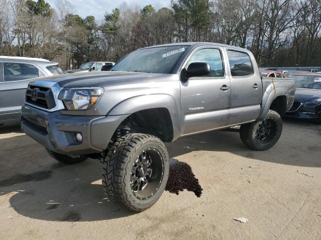 5TFJU4GN6EX059280 - 2014 TOYOTA TACOMA DOUBLE CAB PRERUNNER GRAY photo 1