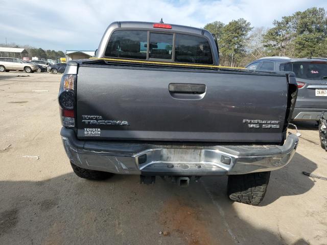 5TFJU4GN6EX059280 - 2014 TOYOTA TACOMA DOUBLE CAB PRERUNNER GRAY photo 6