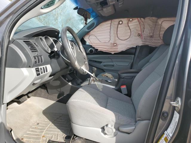 5TFJU4GN6EX059280 - 2014 TOYOTA TACOMA DOUBLE CAB PRERUNNER GRAY photo 7