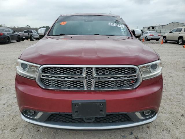 1C4SDHET0EC596215 - 2014 DODGE DURANGO CITADEL RED photo 5