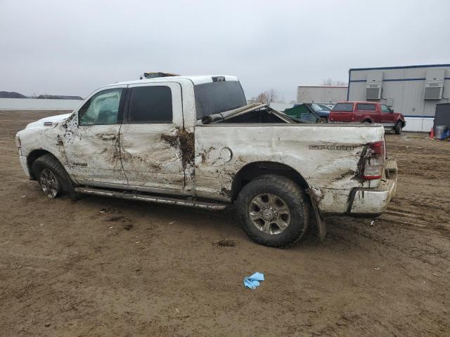 3C6UR5DL4NG274255 - 2022 RAM 2500 BIG HORN/LONE STAR WHITE photo 2