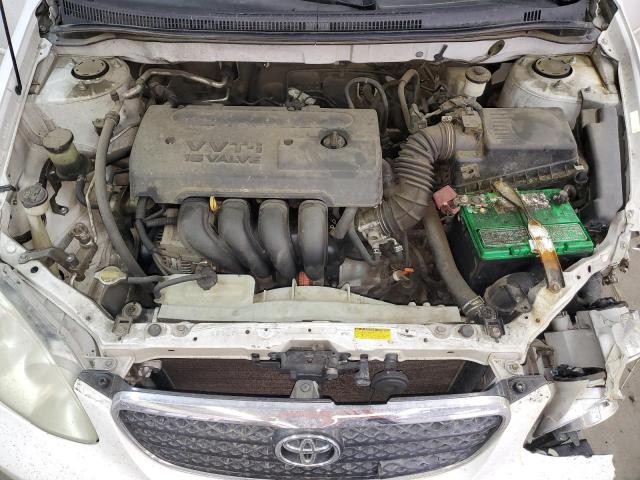 1NXBR32E77Z831180 - 2007 TOYOTA COROLLA CE WHITE photo 11