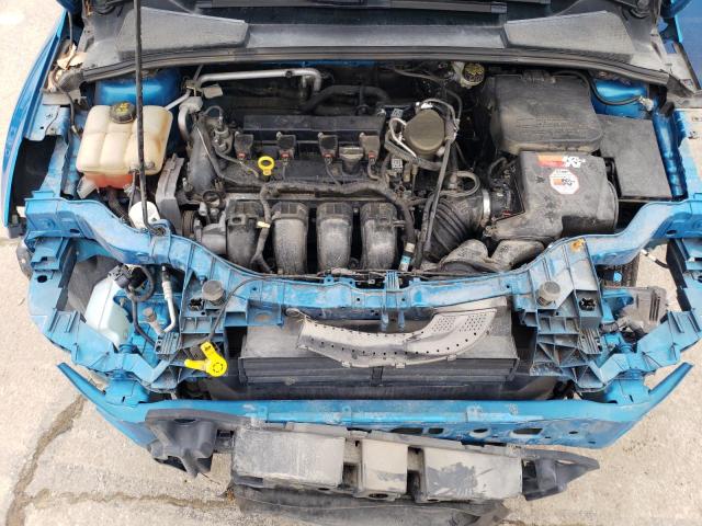 1FADP3F25EL156179 - 2014 FORD FOCUS SE BLUE photo 11