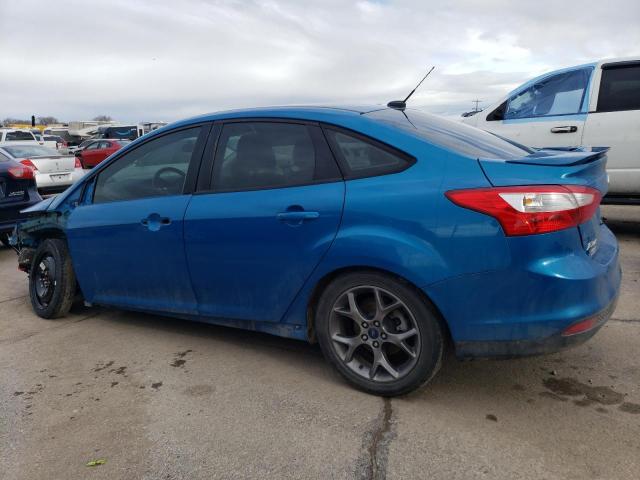 1FADP3F25EL156179 - 2014 FORD FOCUS SE BLUE photo 2