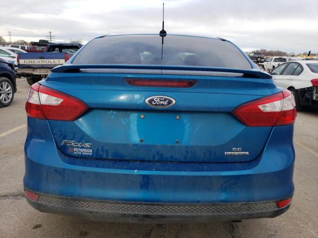 1FADP3F25EL156179 - 2014 FORD FOCUS SE BLUE photo 6