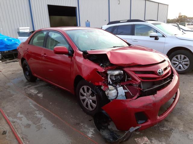 2T1BU4EE7BC536560 - 2011 TOYOTA COROLLA BASE RED photo 4