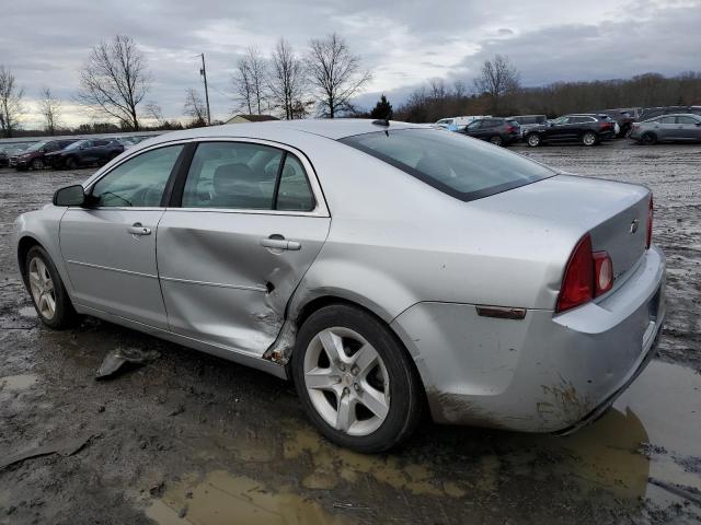 1G1ZG57B594135478 - 2009 CHEVROLET MALIBU LS SILVER photo 2