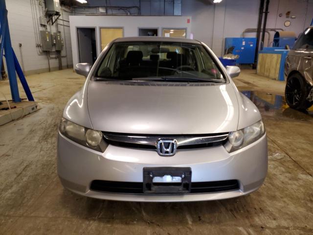 JHMFA36286S021160 - 2006 HONDA CIVIC HYBRID SILVER photo 5