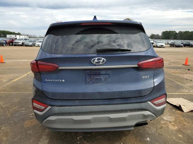 5NMS53AA0KH057191 - 2019 HYUNDAI SANTA FE LIMITED BLUE photo 6