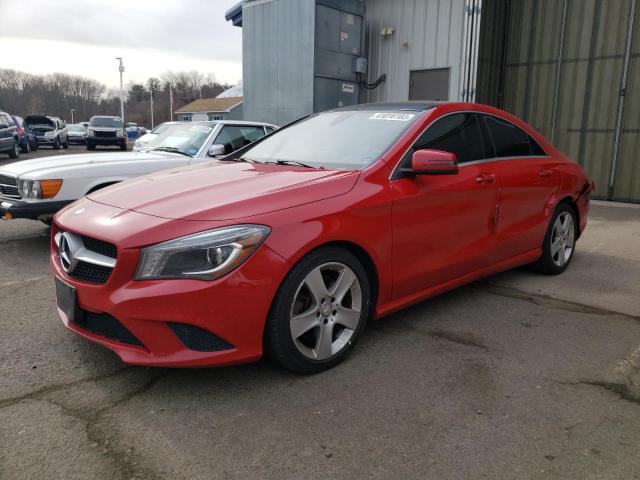 WDDSJ4GB1FN174407 - 2015 MERCEDES-BENZ CLA 250 4MATIC RED photo 1