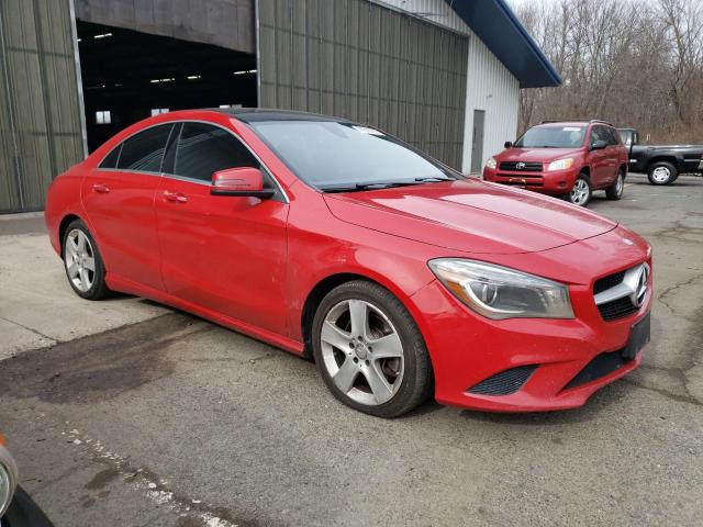 WDDSJ4GB1FN174407 - 2015 MERCEDES-BENZ CLA 250 4MATIC RED photo 4