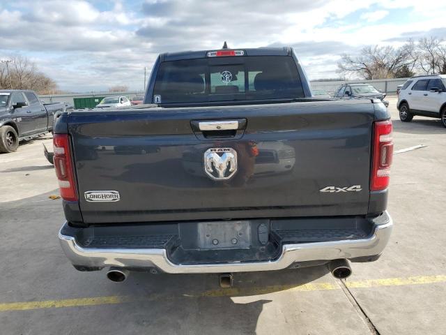 1C6SRFKTXKN755548 - 2019 RAM 1500 LONGHORN GRAY photo 6