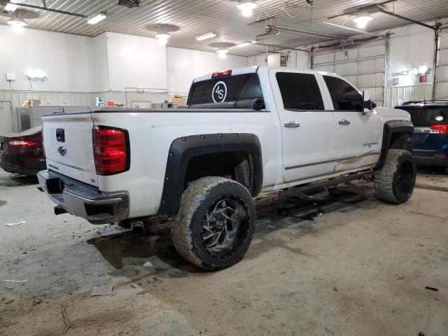 3GCUKSEC3EG317655 - 2014 CHEVROLET SILVERADO K1500 LTZ WHITE photo 3