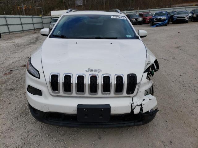 1C4PJMCS0FW510029 - 2015 JEEP CHEROKEE LATITUDE WHITE photo 5