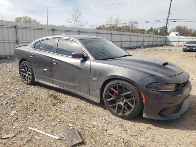 2C3CDXGJ7KH661827 - 2019 DODGE CHARGER SCAT PACK GRAY photo 4