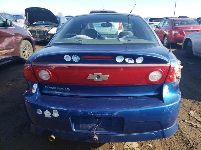 1G1JH54F847101771 - 2004 CHEVROLET CAVALIER LS SPORT BLUE photo 6