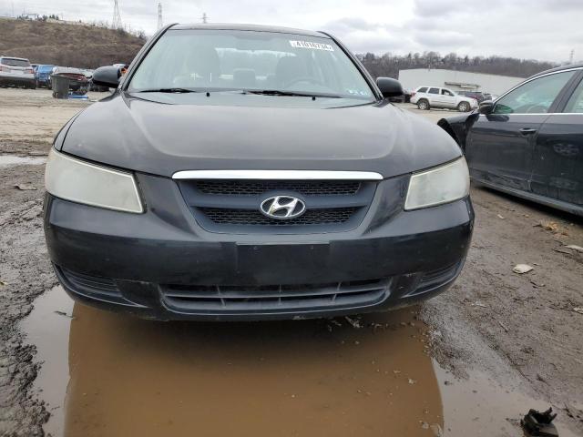 5NPET46C48H383767 - 2008 HYUNDAI SONATA GLS BLACK photo 5